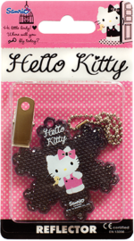 Retail Reflector Reflector :: Hello Kitty Snowflake/Star Black