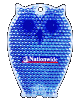 From the range of Nationwide Building Society Cats Eyes for Kids Campaign reflectors